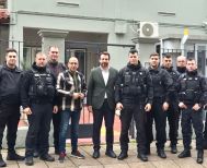 Τ. Μπαρτζώκας: Υποδοχή Αστυνομικών της νέας Ομάδας Πρόληψης στην Αλεξάνδρεια