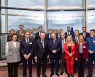 Συναντήσεις Τάσου Μπαρτζώκα στην Ευρωπαϊκή Επιτροπή, ως μέλος της Ελληνικής Αντιπροσωπείας.