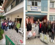 Επίσκεψη του 3ου Γυμνασίου Βέροιας  στη  Φιλόπτωχο 