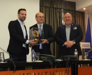 Από την κοπή πίτας του Επιμελητηρίου Ημαθίας