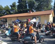 Έντονη η παρουσία εκατοντάδων Vespisti στην 39η πανελλήνια καλοκαιρινή τους συνάντηση στη Βέροια