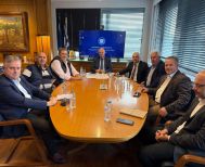 Η άρδευση της Ημαθίας  και οι αποζημιώσεις αγροτών και κτηνοτρόφων στην συνάντηση Τσαβδαρίδη – Τσιάρα