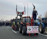 Από χθες και μέχρι νεωτέρας, διακόπτεται η κυκλοφορία από κόμβο Νησελίου έως  Κουλούρα, λόγω αγροτικών κινητοποιήσεων