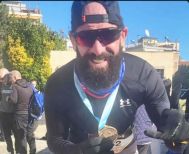 Ο Mr Breakfast του ΑΚΟΥ 99.6, Χρήστος Ασλανίδης, τερμάτισε με τα παιδιά του στον 12ο Φιλίππειο Δρόμο