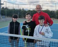 3η θέση ο Λιμπάντσης  Θανάσης του Ομίλου Αντισφαίρισης ΑΛΕΞΑΝΔΡΟΣ Βέροιας.