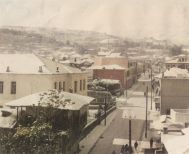 ΜεΜιαΜατια Βέροια, οδός Μητροπόλεως, χιονισμένη