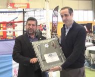 Βράβευση του Γρηγόρη Δημητριάδη από την Ελληνική Ομοσπονδία Πυγμαχίας