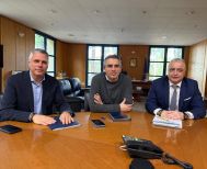 Την επιτάχυνση κρίσιμων αρδευτικών έργων στην Πρασινάδα και στην Κυψέλη έθεσε ο υφ. Ανάπτυξης Λάζαρος  Τσαβδαρίδης στα αρμόδια Υπουργεία