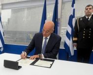 Παραδόθηκε η φρεγάτα Κίμων - «Με τις τέσσερις Belharra ο Ελληνισμός έχει το ισχυρότερο Πολεμικό Ναυτικό της Ιστορίας του» είπε ο Δένδιας
