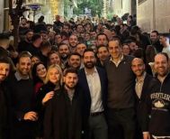 Χριστουγεννιάτικη συνάντηση Γρηγόρη Δημητριάδη με την οικογένεια της ΟΝΝΕΔ