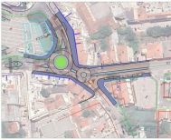 «Κυκλοφοριακή ανάσα» με την κατασκευή κυκλικών κόμβων στο ύψος της Πλατείας Ωρολογίου Βέροιας