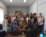 Επίσκεψη Νέων από Ευρωπαϊκές Χώρες στο Δημαρχείο Νάουσας στο Πλαίσιο του Ευρωπαϊκού Προγράμματος D-LEAD