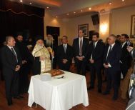 Την πίτα της Ν.Δ. Ημαθίας έκοψε ο υπ. Οικονομικών Χρ. Σταϊκούρας, σε πολυπληθή εκδήλωση στη Βέροια (φωτο)