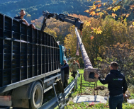 Φωτοβολταϊκές κολώνες στις εισόδους  των Ριζωμάτων
