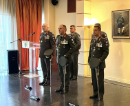 Ανέλαβε ο νέος διοικητής της 1ης Μεραρχίας, υποστράτηγος Χαράλαμπος Γεωργίου