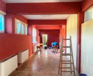 Ολοκληρώθηκε ο ελαιοχρωματισμός στο Γυμνάσιο Κοπανού, ξεκινά στο 2ο Γυμνάσιο Νάουσας