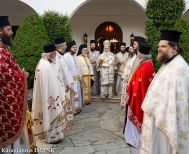 Ο Εσπερινός της Αγάπης στην Μονή του Τιμίου Προδρόμου Ναούσης
