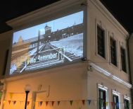 Φωταγώγηση του Δημαρχείου Βέροιας στο πλαίσιο δράσης WE REMEMBER-ΕΚΣΤΡΑΤΕΙΑ ΜΝΗΜΗΣ ΟΛΟΚΑΥΤΩΜΑΤΟΣ