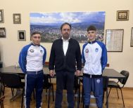 Εγκάρδιες ευχές από τον Δήμαρχο Βέροιας πριν το Παγκόσμιο Πρωτάθλημα Ζίου Ζίτσου