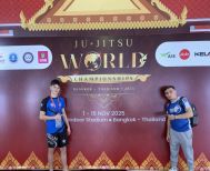 Ο αθλητής του Α.Π.Σ. Ρωμιος, Γιάννης Κουτόβας, στο Παγκόσμιο Πρωτάθλημα Ζιου-Ζίτσου στο Μπανγκόκ της Ταϊλάνδης