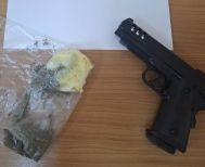 Ημαθία: Συνελήφθησαν 2 άτομα, και κατασχέθηκαν ποσότητες ηρωίνης,  ακατέργαστης κάνναβης και ένα πιστόλι «ρέπλικα»