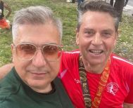 Ο «αειθαλής» Τάκης Κελεπούρης στον μαραθώνιο της Ρώμης