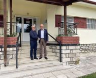 Επίσκεψη του βουλευτή της Νέας Δημοκρατίας της Β’ Περιφέρειας Θεσσαλονίκης  Καράογλου Θεόδωρου, στην Ελεγχόμενη Δομή Προσωρινής Φιλοξενίας Αιτούντων Άσυλο Βέροιας.