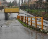 Απαγόρευση διέλευσης από το ρέμα “Κρασοπούλη” και την υπόγεια διάβαση στο Πλατύ Ημαθίας λόγω υψηλής στάθμης υδάτων