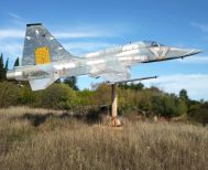 Με αφορμή την εορτή της Πολεμικής Αεροπορίας  - Ερωτήματα για το απροστάτευτο μαχητικό F-5 στο Φράγμα Αλιάκμονα του Δ. Βέροιας