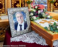 Προεξάρχοντος του Μητροπολίτη  το ετήσιο μνημόσυνο του μακαριστού Βασιλείου Φωτιάδη, Πρωτοψάλτου της Παναγίας Σουμελάς