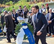 Ο Τάσος Μπαρτζώκας στις εκδηλώσεις μνήμης για το Ολοκαύτωμα της Ηρωικής Πόλης της Νάουσας -«Η θυσία της Νάουσας είναι διαρκής υπενθύμιση ευθύνης για όλους μας»