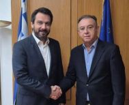 Συνάντηση Μπαρτζώκα - Κέλλα για τα νέα  κρούσματα ευλογιάς  αιγοπροβάτων στην Ημαθία