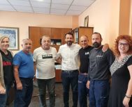 Τάσος Μπαρτζώκας: Παρών  στην Αλεξάνδρεια, δίπλα στους φορείς και τους πολίτες