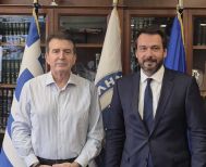 Συνάντηση Τάσου Μπαρτζώκα με τον Υπουργό Προστασίας του Πολίτη, Μιχάλη Χρυσοχοΐδη, για την ίδρυση Τμήματος Τροχαίας Αυτοκινητοδρόμων στην Ημαθία