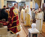 Εορτασμός του Αγίου Αθηναγόρου στον Μητροπολιτικό Ναό της Βεροίας - Ονομαστήρια του Πρωτοσυγκέλλου Αρχιμ. Αθηναγόρα Μπίρδα