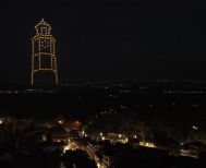 Drone Show στη Νάουσα - Εντυπωσιακό βίντεο από την υποδοχή της Ολυμπιακής Φλόγας