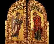 ‘’Ένα έκθεμα - Μια ιστορία’’ Ξυλόγλυπτο βημόθυρο με παράσταση του Ευαγγελισμού της Θεοτόκου από το Βυζαντινό Μουσείο Βέροιας