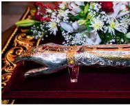 Την Τρίτη 9 Δεκεμβρίου: Η δεξιά χείρα του Αγίου Γερασίμου του Υμνογράφου στον Άγιο Λουκά τον Ιατρό στην Παναγία Δοβρά