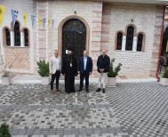 Ολοκληρώθηκε το πλακόστρωτο στην Εκκλησία του Αγίου Δημητρίου Νάουσας