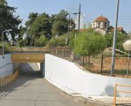 Έκλεισε η υπόγεια διάβαση στο Πλατύ λόγω υψηλής στάθμης υδάτων