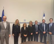 Συνάντηση της Περιφερειάρχη Κεντρικής Μακεδονίας με τη Διευθύνουσα Σύμβουλο της Enaon EDA για την ανάπτυξη των υποδομών  φυσικού αερίου 