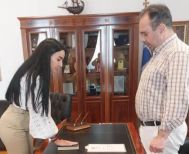 Νέος πρόεδρος της Δ.Κ.  Αγίου Γεωργίου  ο Γεώργιος Χατζόπουλος  και νέο μέλος της Κοινότητας η Ελένη Τσουκαλά 