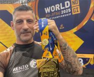 Παγκόσμιος πρωταθλητής ο Στέργιος Παπαγιάννης στο WORLD NOGI CHAMPIONSHIP της Παγκόσμιας Ομοσπονδίας JIU JITSU  IBJJF που διεξήχθη στις ΗΠΑ στο Λας Βεγκας