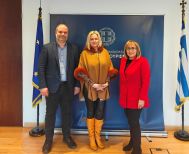 Η αναγνώριση των Ιαματικών Πηγών Αγίου Νικολάου Κοπανού Νάουσας      Στο Επίκεντρο της Συνάντησης του Δημάρχου Νάουσας Νίκου Κουτσογιάννη με τη Γενική Γραμματέα Τουριστικής Πολιτικής και Ανάπτυξης Βασιλική Κουτσούκου