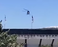 Ο Ιβάν Σαββίδης επέστρεψε με ελικόπτερο στην Τούμπα!