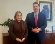 Συνάντηση της βουλευτή Ημαθίας Στ. Αραμπατζή, με τον υφυπουργό Θ. Κοντογεώργη