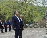 23 χρόνια από την  τραγωδία των Τεμπών-  Στο Μνημόσυνο των 21 μαθητών από το Μακροχώρι, ο Δήμαρχος Βέροιας