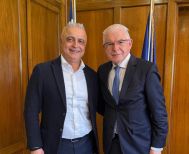 Αποζημιώσεις για παγετό και Χαλαζική Προστασία στο μενού της συζήτησης του Λάζαρου Τσαβδαρίδη με τον Πρόεδρο του ΕΛΓΑ