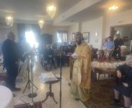 Θεία λειτουργία και μνημόσυνο  στο Γηροκομείο Βέροιας