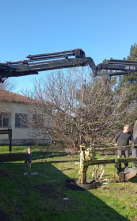 Ξεκίνησε η αντίστροφη μέτρηση για τη συντήρηση  και έκθεση του ιστορικού αρότρου στην Αλεξάνδρεια